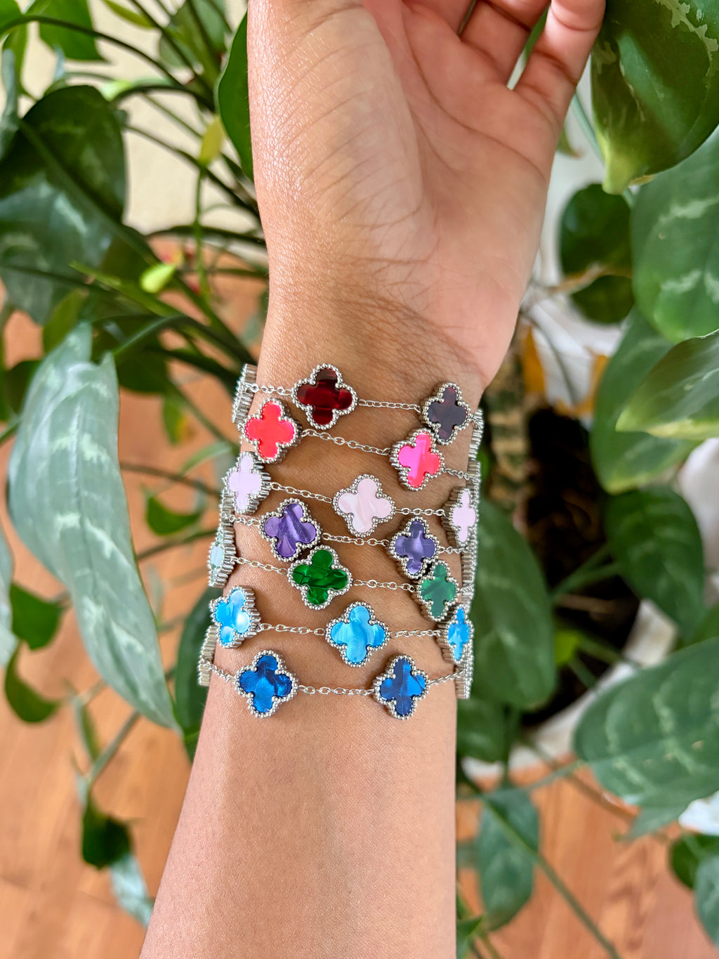 Four Leaf Clover Bracelet