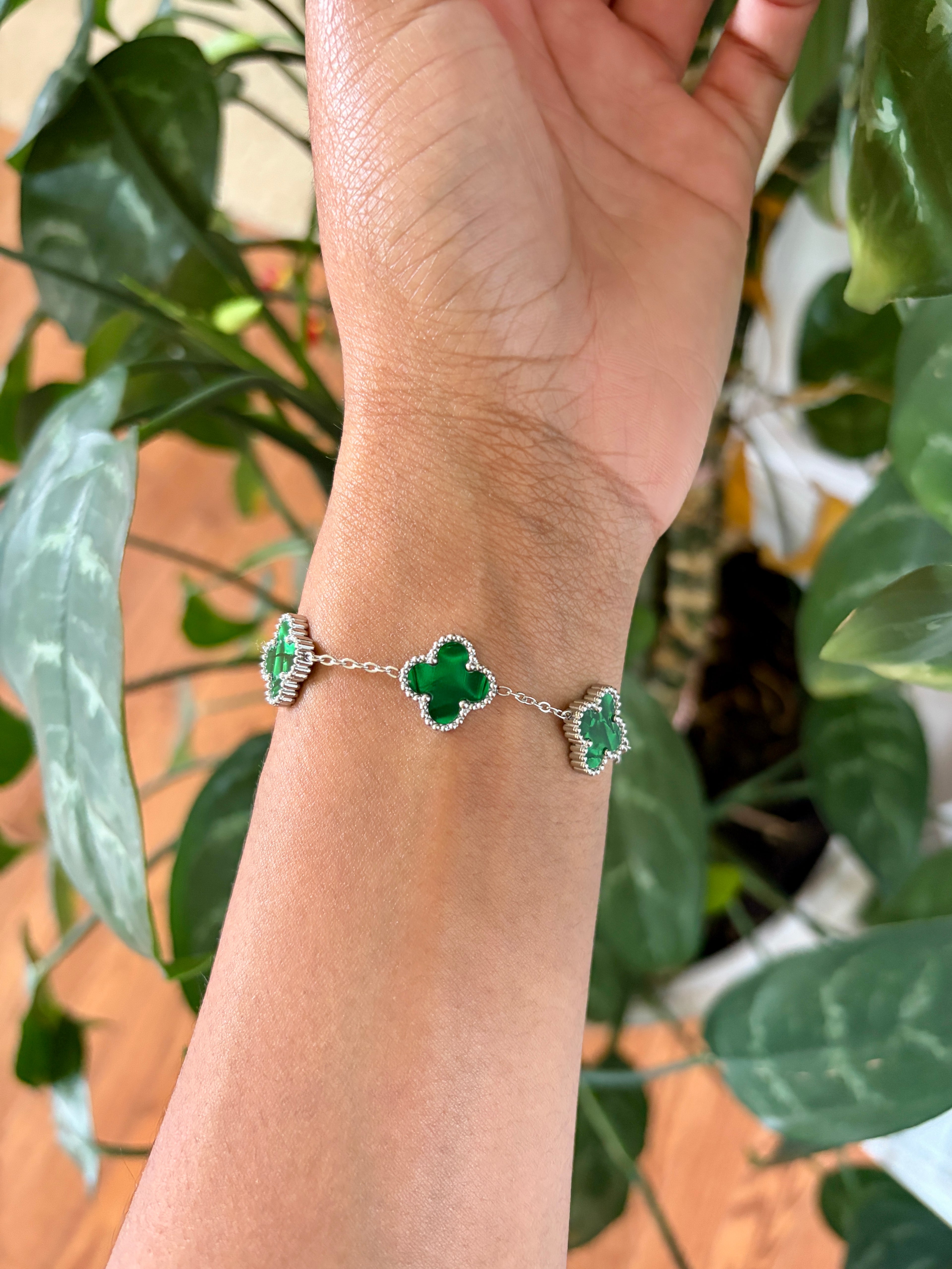 Four Leaf Clover Bracelet